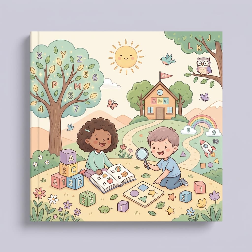 Kindergarten educational book sets